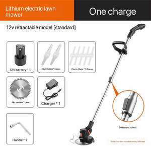 Cordless Electric 2-Stroke Grade Grass Cutter Battery Operated Lawn Edger <b>Tool</b> Wacker <b>Weed</b> Eater DIY String Trimmers OEM GS - Product Image 4
