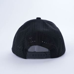 Casquettes de baseball personnalisées découpées au laser par le fabricant, casquettes structurées à logo brodé imprimé sur mesure, casquettes trucker à fermeture snapback - Product Image 5