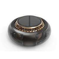 Diffuseur de parfum personnalisé pour chambre à coucher, salon, voiture, suspension de parfum à rotation solaire, désodorisant en métal durable