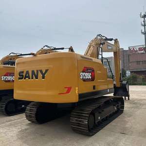 Prix Bas Original - Excavatrice d'occasion SANY SY205C de 20,5 tonnes avec moteur PLC, boîte de vitesses, pompe, moteur et 110 kW, en bon état, certifiée CE - Product Image 1