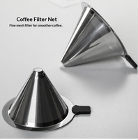 Cafetière en verre résistant à la chaleur avec poignée en bois, filtre en acier inoxydable, pour café filtre, avec infuseur Chemex en verre