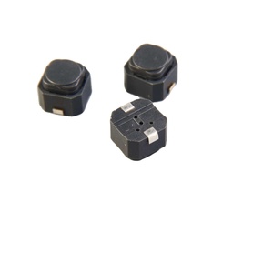 6x6x5 mét Silicone cao su SMT Tactile Nút chuyển đổi 2 pins đen cực im lặng tact chuyển <span class=keywords><strong>push</strong></span> <span class=keywords><strong>button</strong></span> - Product Image 4