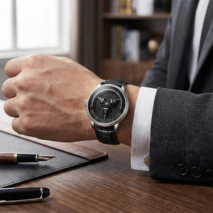 Montres automatiques mécaniques 3D personnalisées de luxe avec cadran rotatif pour hommes – Fabricants de montres mécaniques automatiques de luxe pour homme - Product Image 1