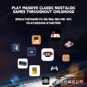 X2blue độ nét cao không dây TV Trò chơi giao diện điều khiển mới EU cắm loại nhà sử dụng hai người chơi kết nối trận chiến Video <span class=keywords><strong>Game</strong></span> Console - Product Image 4