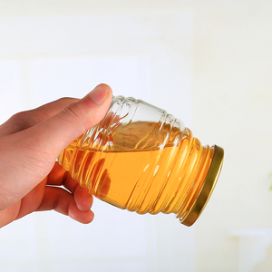 Distributeur De Miel En Verre, Pot à Miel En Verre Avec Trempette