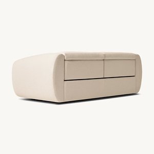 RH MONCEAU MOTION Luxury Plush Beige Modern <strong>Sofa</strong> 2-Piece Modular Sectional Power Recliner Adjustable Electric <strong>Sofa</strong> <strong>Bed</strong> - Product Image 6