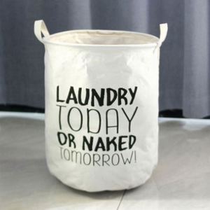 Bathroom Storage Basket Foldable Laundry Basket Modern Design Storage Basket Non-Woven Fabric Bathroom Basket Durable Modern - Product Image 1