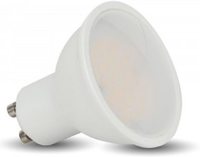 Spot LED GU10 à haut lumen, en aluminium et plastique, SMD 2835, 220-240V, 3W, 5W, COB, LED-GU10