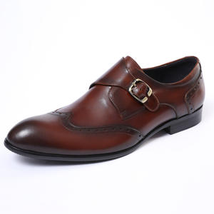 Chaussures habillées de luxe pour hommes à bout pointu, élégantes, en cuir, pour mariage - Product Image 3