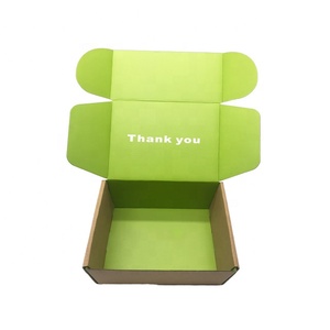 Tùy Chỉnh Màu Xanh Lá Cây Tấm Ban Bưu Phẩm Hộp Cán Bóng 4C In Ấn Hiển Thị Hoàn Hảo Bao Bì Đồ Lót Vớ Vận Chuyển Miễn Phí - Product Image 2