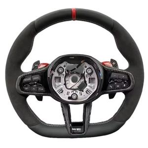 Volante de Coche en Material de Gamuza Completa para <span class=keywords><strong>BMW</strong></span> X1 X3 X4 X5 X6 F91 F92 F48 F49 F25 F26 F15 F16 F85 M2 M3 M4 M5 M6 X5M X6M - Product Image 2