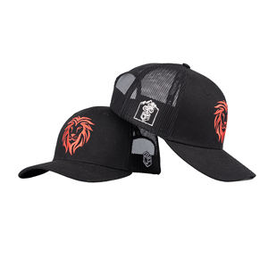 Gorra Trucker TCAP China, Gorra Personalizada con Diseño de Bordado Plano en Tela de Sarga de Algodón - Product Image 1