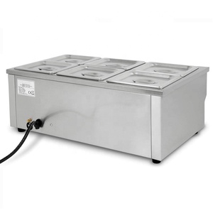 Olla comercial de cocina, calentador de comida para Hotel, 6x1/6 GN - Product Image 3