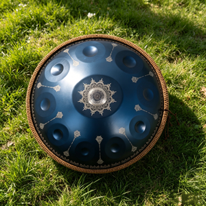 Tambour à langue en acier Mandala <span class=keywords><strong>de</strong></span> 22 pouces à 10 notes, <span class=keywords><strong>instrument</strong></span> Handpan pour la guérison sonore et la musicothérapie, directement <span class=keywords><strong>de</strong></span> l'usine - Product Image 4