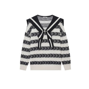 Fabricant vente en gros personnalisé dames hiver pulls décontractés coton tricoté crochet élégant surdimensionné femmes chandails - Product Image 1