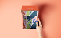 Boîte Cadeau en Carton Ondulé Personnalisable Sérigraphiée pour Vêtements et Emballages Commerciaux avec Impression Bords Pulvérisés