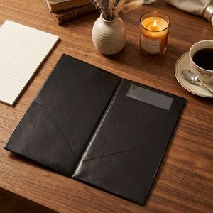 Carpeta de Cuero PU para Menús y Facturas, con Estampado Dorado y Logotipo Personalizado, para Restaurantes - Product Image 1