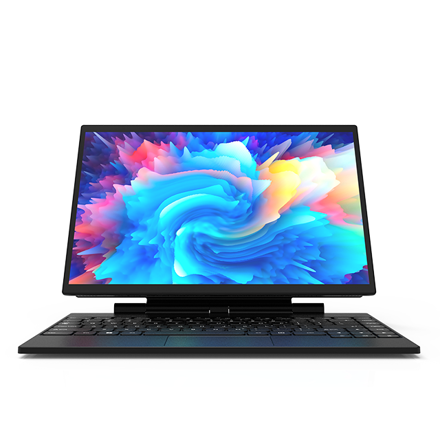 New Portable 14-Inch OLED 2.2k Display 16GB RAM Touchscreen 2-in-1 PC+Pad Detachable Magnetic Holster Wireless Intel I7 English