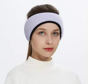 Diadema de felpa con logotipo personalizado, orejeras de forro polar para exteriores con características de calidez y orejeras - Product Image 5