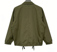 Veste d'entraîneur coupe-vent et imperméable pour homme, personnalisable avec logo, légère, pour sports d'extérieur, collection automne