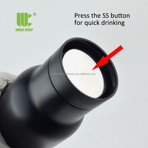 Vaso de café de agua de 360 <span class=keywords><strong>grados</strong></span>, taza de viaje de acero inoxidable, doble pared, termal, aislado al vacío, con botón de empuje - Product Image 3