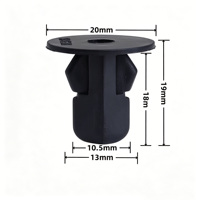 Clips de fixation en plastique OE 90189-06065 pour pare-boue automobile, pièces de rechange compatibles avec Toyota Lexus