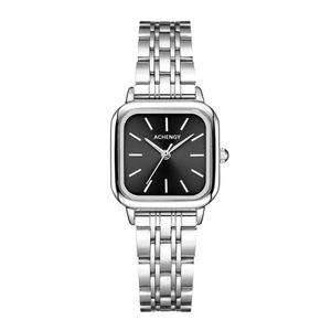 Reloj de lujo para mujer Reloj cuadrado de banda de acero inoxidable a la moda Reloj de cuarzo elegante resistente al agua para mujer Reloj - Product Image 6