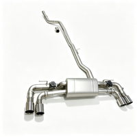 Tuyau d'échappement Catback avec valve pour BMW 540/540i G30/G38, silencieux arrière en acier inoxydable, amélioration du son sportif