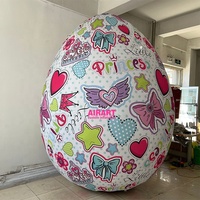 Œufs gonflables décoratifs, décoration de Pâques, œuf gonflable