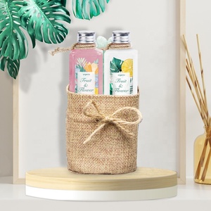 Vente en gros de soins de beauté et corporels de luxe lotion corporelle aux fruits soins éclaircissant et blanchissant kit de bain et gel douche <span class=keywords><strong>coffret</strong></span> cadeau en boîte - Product Image 2