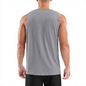 Camiseta Deportiva de Alto Rendimiento para Hombre, Secado Rápido, Sin Mangas, para Gimnasio, Fitness, Running, Ropa Deportiva, 100% Algodón, Cuello Redondo - Product Image 2