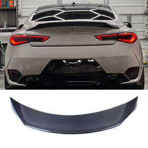 สปอยเลอร์หลังคาร์บอนไฟเบอร์ทรง ASPEC สำหรับรถยนต์ Q60 Q60S Coupe ปี 2013-2023 - Product Image 1