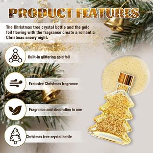 Holiday Scented <strong>Reed</strong> <strong>Diffuser</strong> <strong>Set</strong> with <strong>Reed</strong> <strong>Diffuser</strong> Sticks for Christmas Aromathapy - Product Image 6