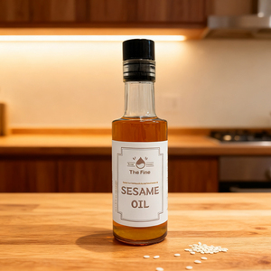 Dầu mè nướng vàng nguyên chất 180ml dầu tự nhiên ép nhiệt độ thấp cao cấp của Hàn Quốc để xào salad BBQ ẩm thực châu Á đích thực - Product Image 1