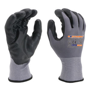 Guantes de Seguridad MaxiTough Personalizados para Construcción, Resistentes al Aceite, Protección Personal, Guantes de Jardinería Generales de Nailon y Nitrilo - Product Image 1