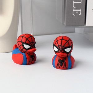Vashine 3D imprimé Spider-Man canard intéressé jouets coloré PLA matériaux respectueux de l'environnement Artware décoration de la maison enfants <span class=keywords><strong>cadeau</strong></span> - Product Image 3