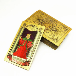 Aangepaste Fool Yellow Eyes <span class=keywords><strong>Tarot</strong></span> Deck Uniek Thema Fabriek Bron Groothandel - Product Image 6