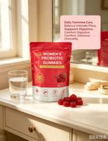 Gummies Probiotiques pour Femmes les Plus Vendues en Gros (OEM) – 5 Milliards de UFC, Multi-Probiotiques, Supplément Alimentaire à la Canneberge pour Femmes
