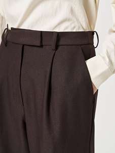 <span class=keywords><strong>Pantaloni</strong></span> larghi drappeggiati classici da <span class=keywords><strong>donna</strong></span> di nuovo arrivo da <span class=keywords><strong>donna</strong></span> di alta qualità potrebbero essere personalizzati - Product Image 5