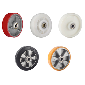 Europäische Rolle 4/5/6/8 Zoll Rad kugellager Nylon Hoch leistungs wagen Rad breite Anwendung Industrie Nachlauf - Product Image 6