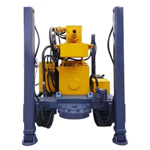 Complete specification 100 meter to 800 meter drilling depth diesel engine drilling rig machine