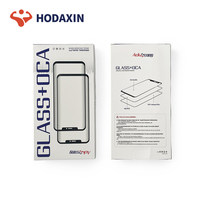 Lentille en verre avant Ackcong de haute qualité avec OCA pour la réparation et la remise à neuf des écrans des séries iPhone X-17, pièces de rechange