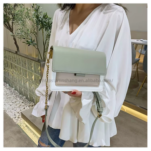 Women High Quality PU Bags New Style Fashion Texture Tote Crossbody Shoulder Bag Small Square Envelope-style <b>Purse</b> Tanjing - Product Image 6