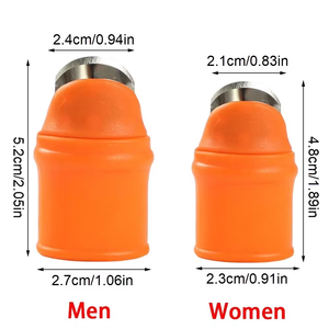 Couteau à pouce en silicone pour la cueillette de fruits et légumes, outil de pinçage de plantes, ciseaux à lames pour la récolte - Product Image 2