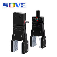 Aksesoris Lengkap Robot Cetak Injeksi Mini Gripper Bentuk Kustom MNA Magnetik Ulir Luar Bukaan Lebar