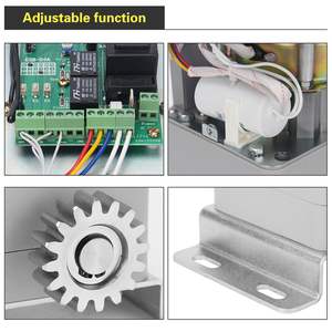 Opérateur <span class=keywords><strong>de</strong></span> porte coulissante automatique, <span class=keywords><strong>prix</strong></span> <span class=keywords><strong>de</strong></span> gros <span class=keywords><strong>moteur</strong></span> <span class=keywords><strong>de</strong></span> porte coulissante électrique AC 220V 300KG ouvre-porte coulissante automatique - Product Image 2