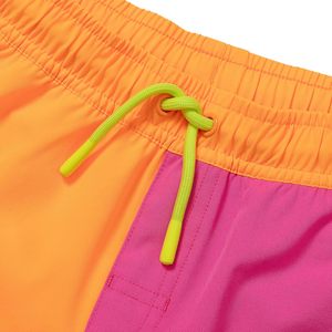 FOXA Shorts de baño para niñas con bloques de color, de secado rápido y con bolsillos - Product Image 3