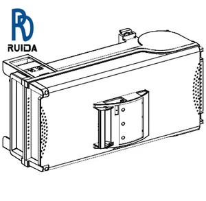 Ksb125hd502 Conector Eléctrico de Barra Colectora, Ancho 45mm x Alto 21mm Profundidad 24mm, Serie Ksb12 - Product Image 1