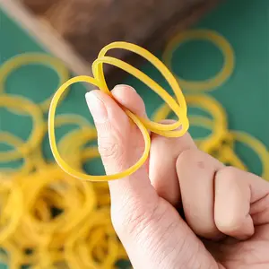 In Bulk Custom Elastic Rainbow Color Rubber Band For packing