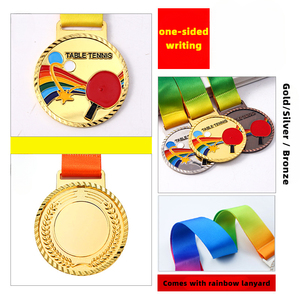 Médailles sportives personnalisées 3D modernes en métal pour le football, le basketball, les récompenses de jeu, or, argent, bronze, commémoratives - Product Image 5